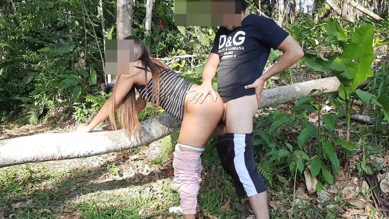 Novinha Insaciavel: Bajingan muda saya suka seks di dalam hutan