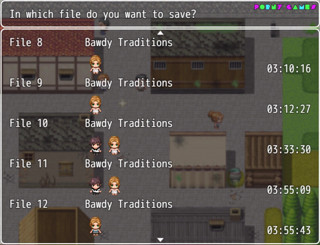Porny Games: Bawdy traditions 1.2 - Another oportunity to have sex with Leina(1)
