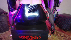 Eva Latexxx: Eva Latex Femdom Solo Fetiš BDSM záhuba Paní Gonzo Gumové...
