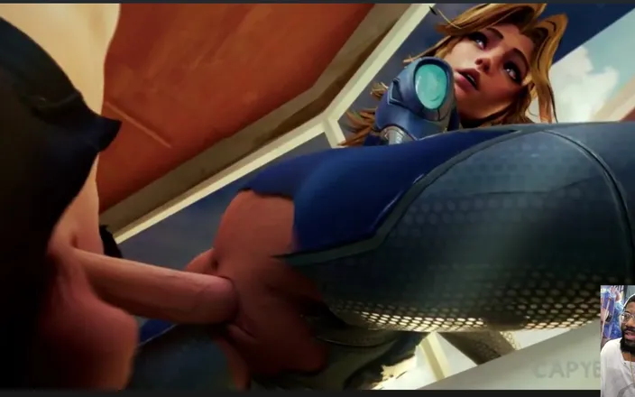 Good news media: Aranea Gets a Nice Cumshot on Her Face, Bald Pussy...
