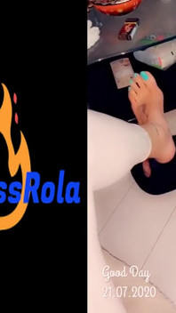 Puan Arab Rola menampar muka