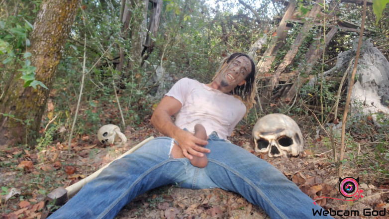 Arthur Eden aka Webcam God: Zombie cock (4K)