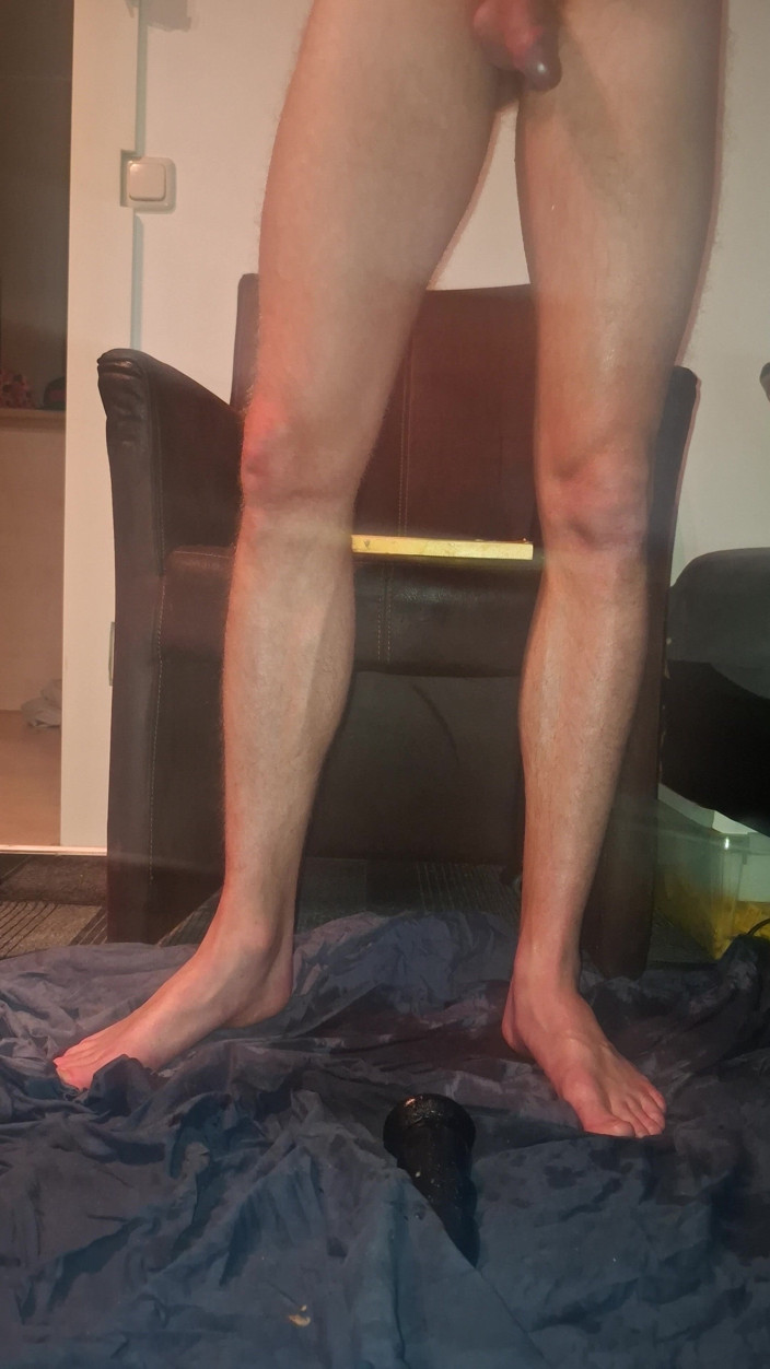NoFace Twink X: Solo Gay Twink anální dildo - extrémní chcaní orgasmy