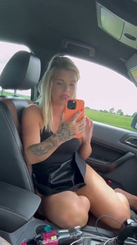 Car Cum in Mouth