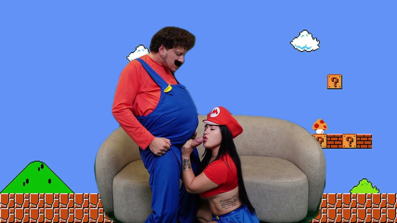 AlejandraPalacios: Super Mario Girl Memberikan Vaginanya yang Ketat untuk Blowback Agar...