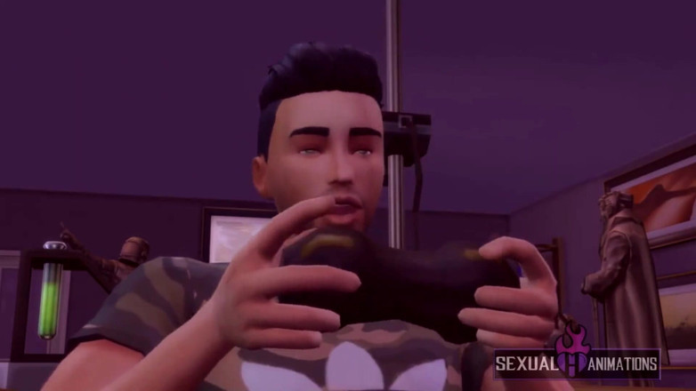 Sexual Hot Animations: My girlfriend sucks my dick while I play PS5 - Sexual...