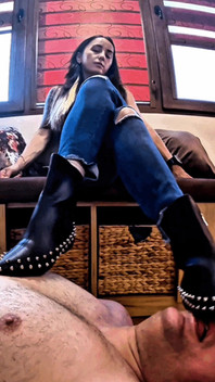 Crushed Beneath My Boots - Real Humiliation for the Slave