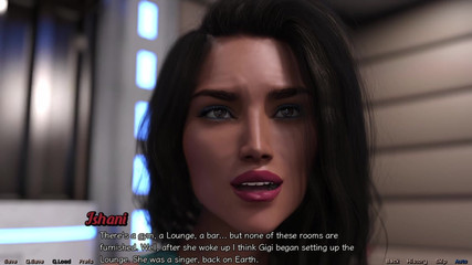 AVN Teller: Stranded in space - rencana ngentot tante seksi rambut biru