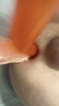 Sisboy Fucked Herself with Two Big Dick Toy