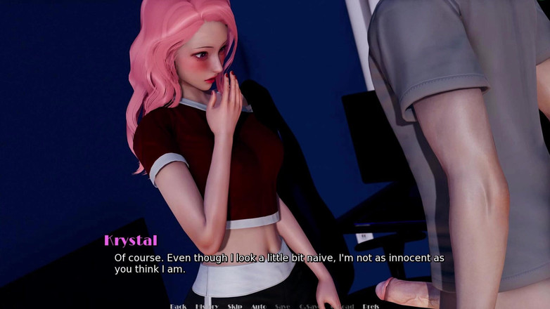 3D Cartoon Porn: Moje skutečná touha 17 - Krystal potěší Alex pomalým honěním a titjobem