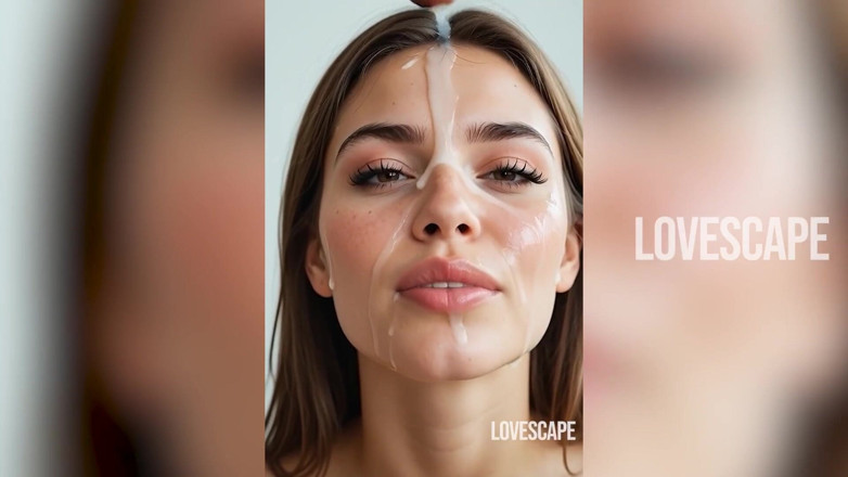 Lovescape: Intense Oral Session: Gagging, and Final Sticky Facial Reward
