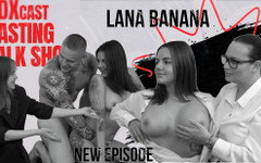 RDCCasting: Het Lana bananröv knullad på anal casting och delar med...