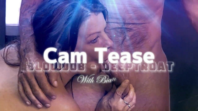 JadeandDamon: Kamera dokucza, obciąganie, deeptroat z Bianca