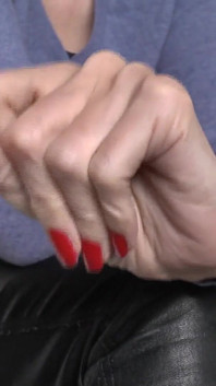 Lady victoria Valente - finger schnappen, rote fingernägel, WICHsanleitung