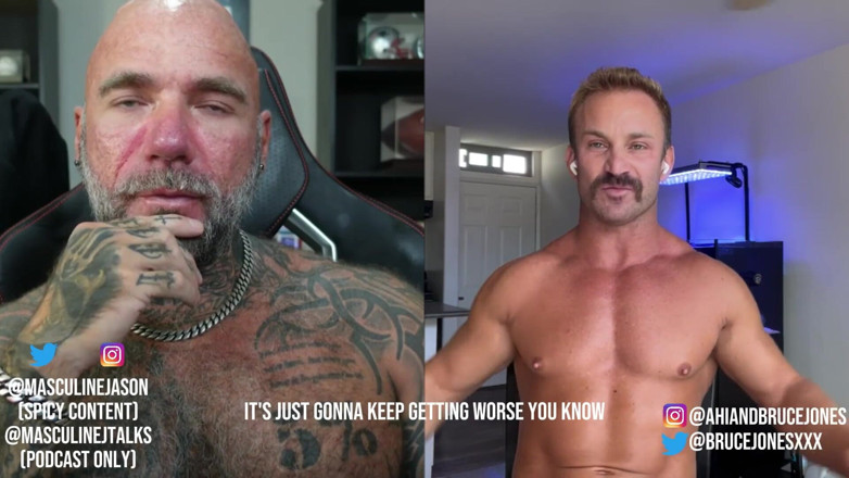 Raw and Uncensored with Masculine Jason: Porn Star Confessions - Bruce Jones (episod 169)