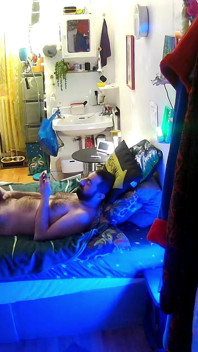 Sexy Touches Himself Completely Naked
