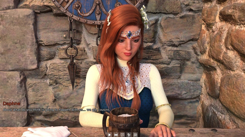 3D Cartoon Porn: Moje kolej 96 - první rande Daphne s Markem, část 2