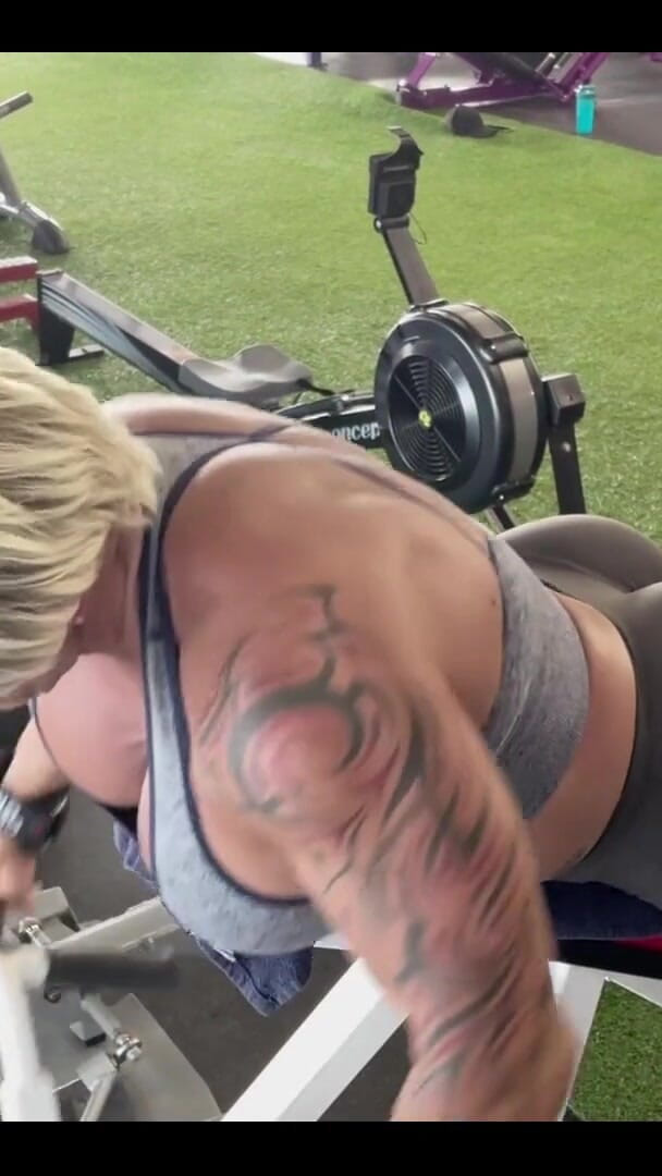 Musclemama4u: I Worked My Back