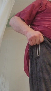 淋浴后