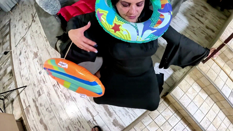 MilfyCalla: Dominant Witch Inflatable Fetish. Deepthroat, Doggy Creampie, Popping and Intense...