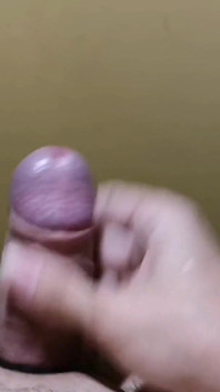 Melancap dengan pancutan mani 1