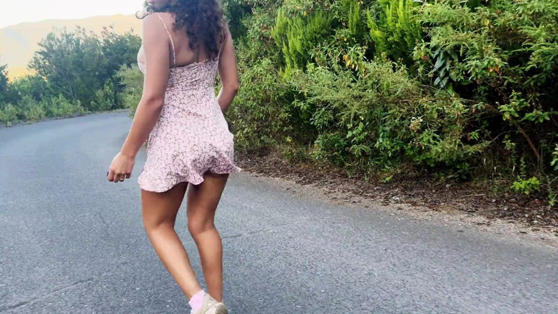 LadyAna: Risk for the Road with a Big Pussy