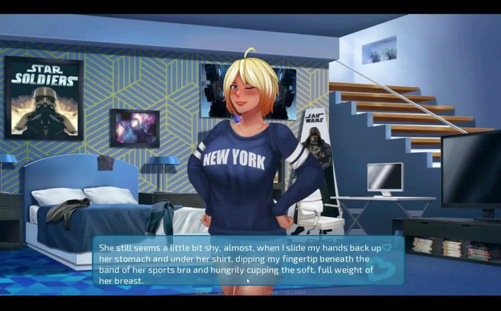 EroticKrisso: Love &amp; sex, zweites basis-fitnessstudio-mädchen liebt großen schwanz