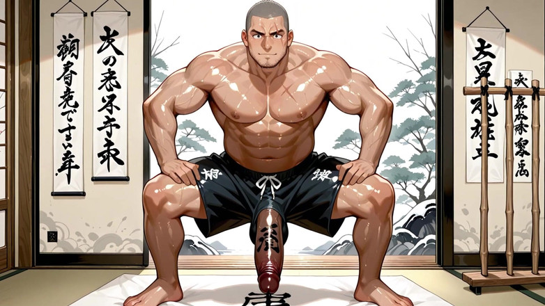 Erotic Man: Ai Gay Handsome Men Umělecký mix