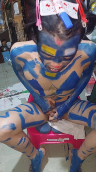 The Clown Is Permanently Painted.