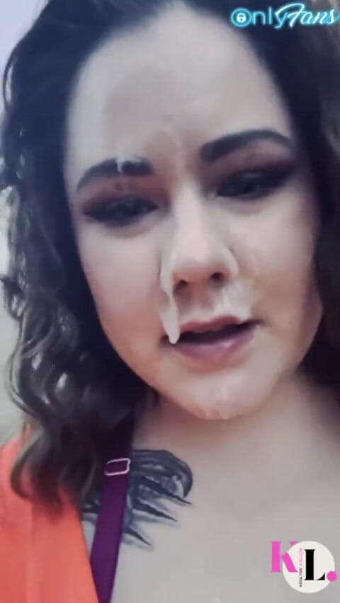 Krislynnxoo: Îmi iau o ejaculare facială și du-te la plimbare afară!