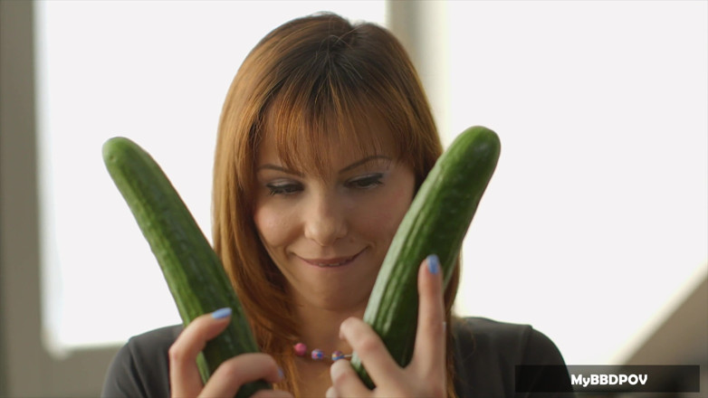 MyBigBlackDickPOV: Anal Veggie Stuffing for Young Alysa Gap