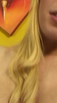 Hot blonde Barbara lets a straight guy suck and fuck her tranny cock