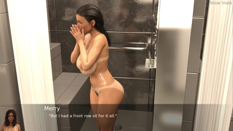 Porny Games: Progetto moglie calda - ragazza arrapata che fa la doccia con...