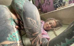 Anuskatzz Solo Couch Masturbating