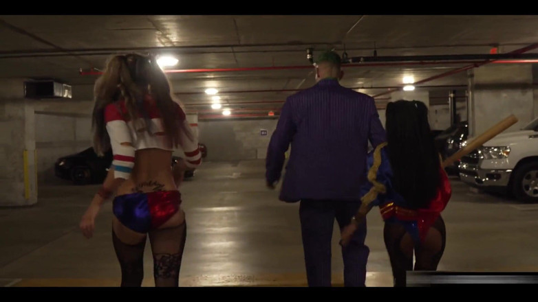 Maximo Garcia: The Joker Taking on 2 Harleys. Maximo Garcia, Cj Miles and...