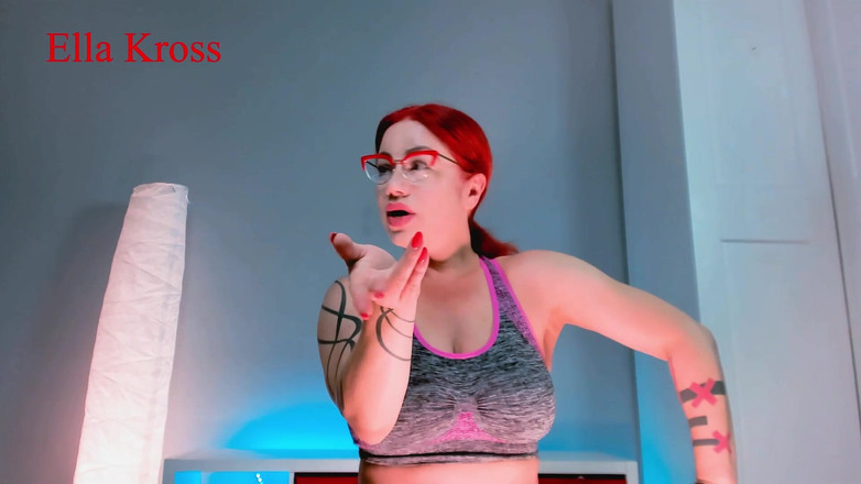 Ella Kross: Sembah otot saya! HD Mp4