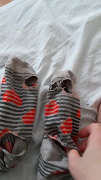 Old Tearing and Dirty Socks