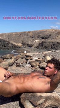 Pissing Myself on the Beach