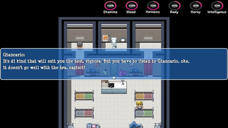 Dirty GamesXxX: Lily of the valley : 탈의실에서 지켜보는 남자, 1부