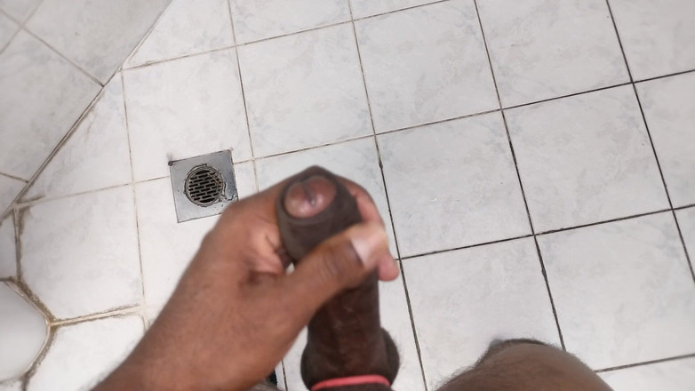 Blackcock83: My Big Black Cock Masturbation Video.