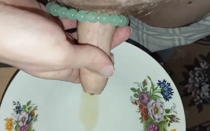 Joy Empire masturbation: Joy Empire 02: Gems on Penis, Masturbation, Cumshot, Pissing