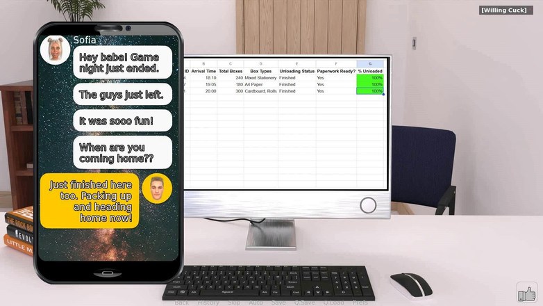 Dirty GamesXxX: За словами Софії: супер сексуальна блондинка розважає друзів свого хлопця, поки він на роботі - 4 серія