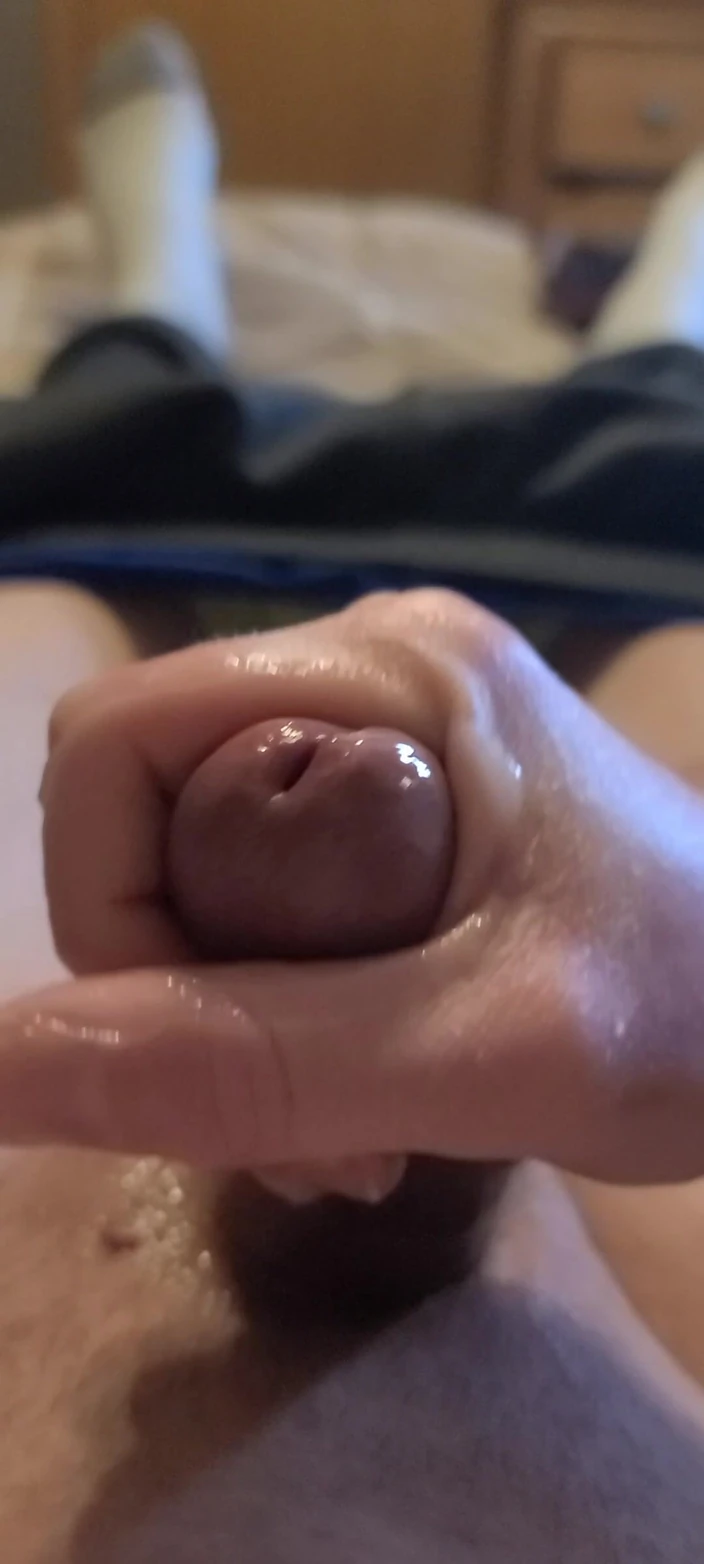 Foot Play with Cum Rubbing Feet