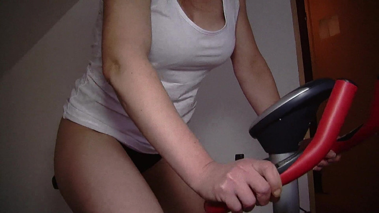 All Those Girlfriends: Hairy blonde mature Susane M fingers her cunt