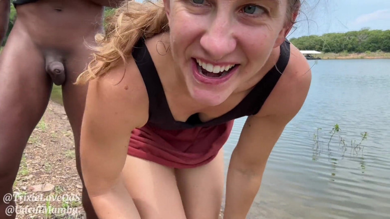 TrixieLove: Freaky Outdoor Compilation - MILF Loves BBC Rimming &amp; Anal