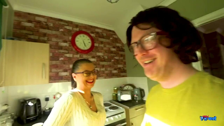 Nerd Pervert: Stepauntie Lucy - Cougar Cock Gobbling