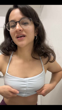 Would You Suck on My Titties After All the Sweat I Built up in My Sports Bra?