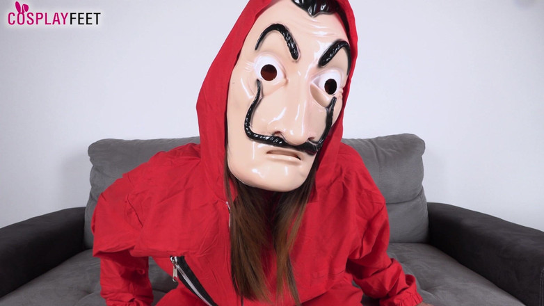 Feet & Cosplay: 火辣宝贝与脚挑逗