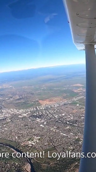Pilot Stepdaddy Gets Blowjob From Co-pilot Boy in Airplane