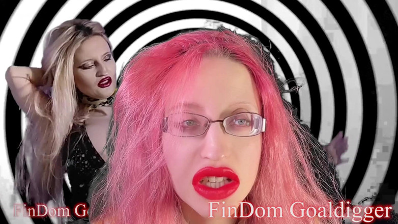 FinDom Goaldigger: Настоящая девушка в шлюшке-преображение